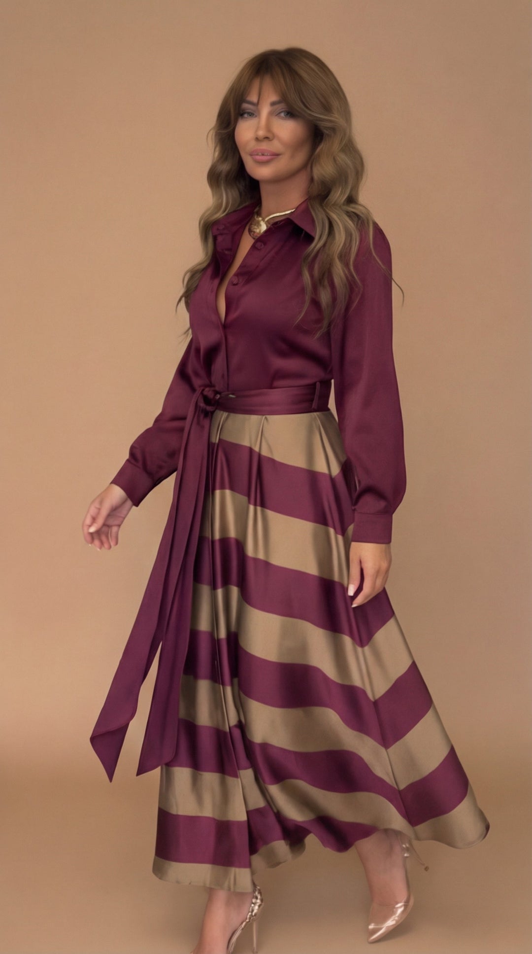 Nancy | Flattering Belted Dress
