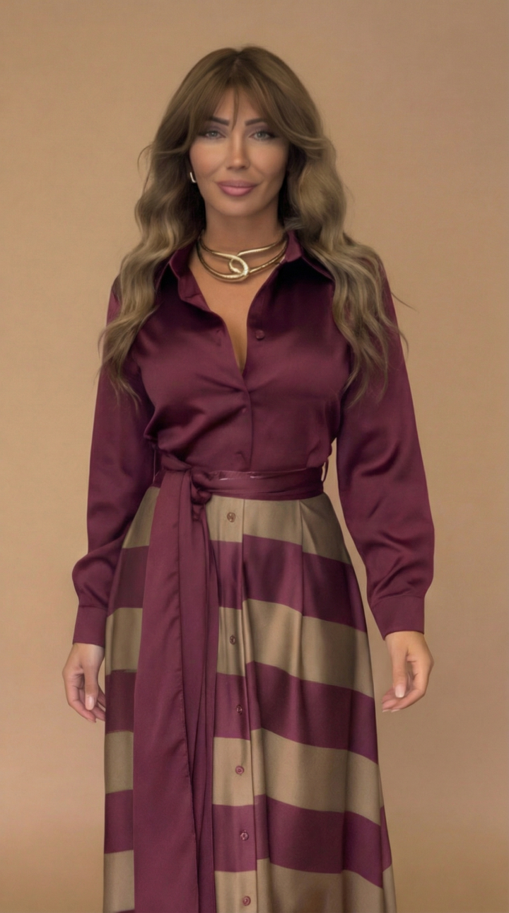 Nancy | Flattering Belted Dress