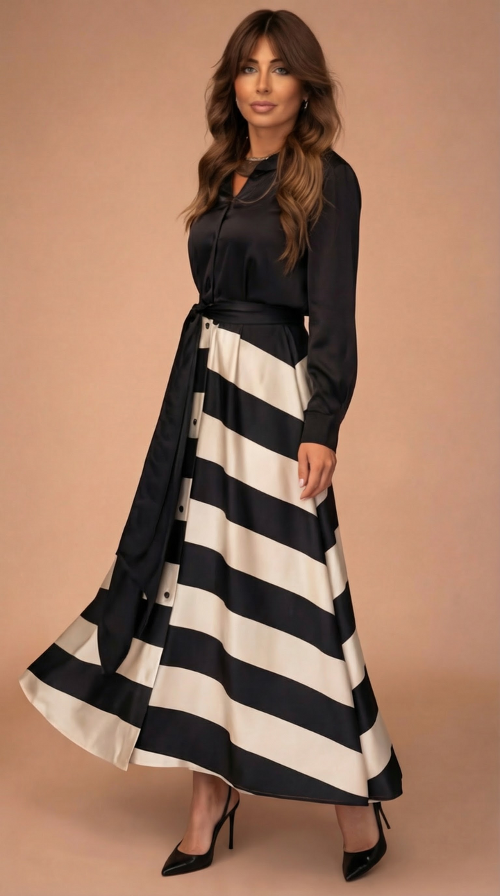 Nancy | Flattering Belted Dress