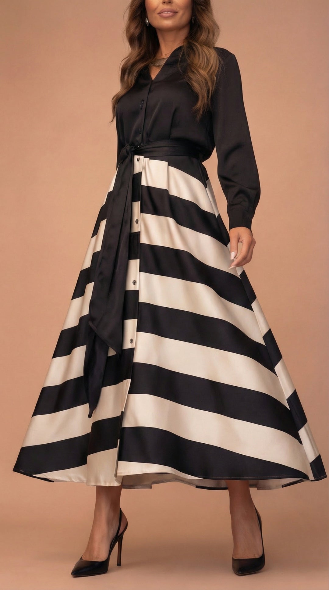 Nancy | Flattering Belted Dress