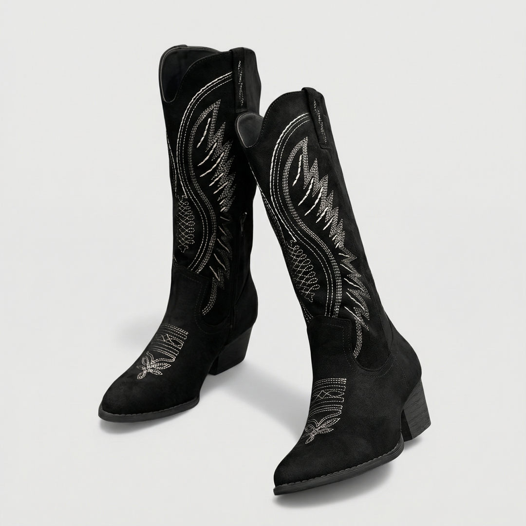 Sierra | Suede Cowboy Boots