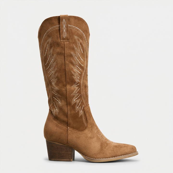 Sierra | Suede Cowboy Boots