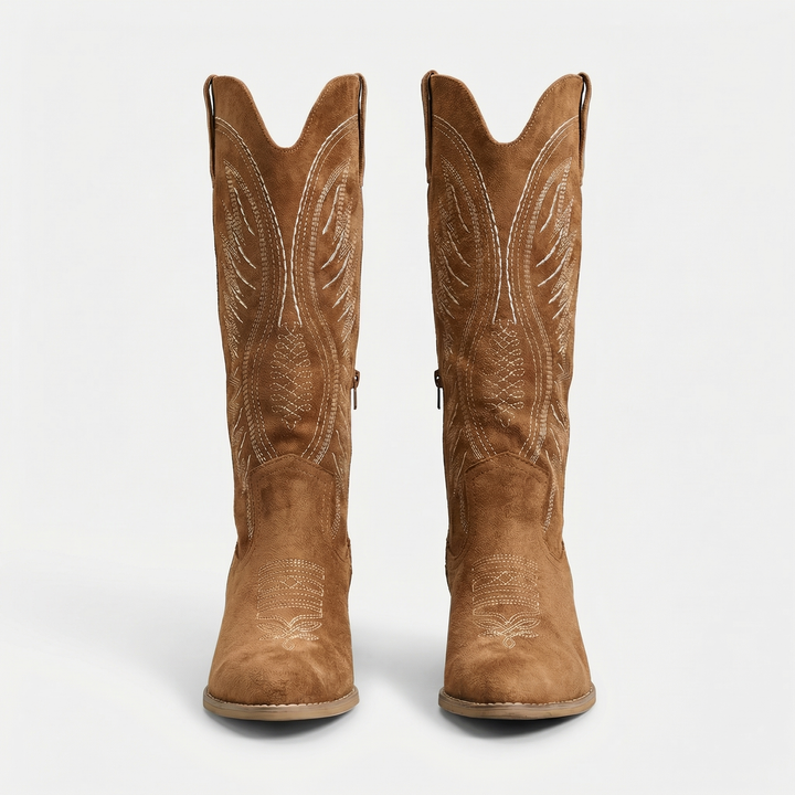 Sierra | Suede Cowboy Boots
