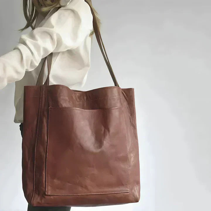 Joan | Classic Leather Tote