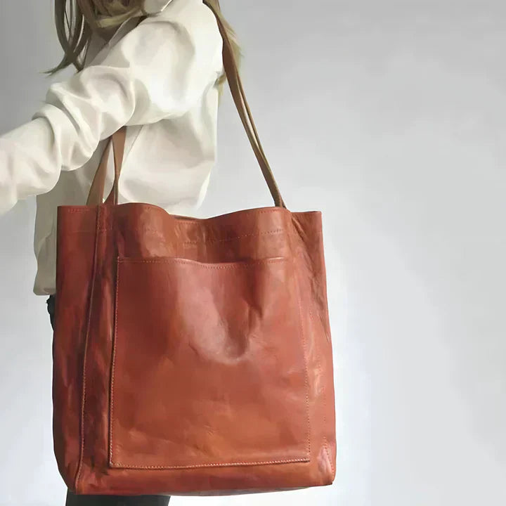 Joan | Classic Leather Tote