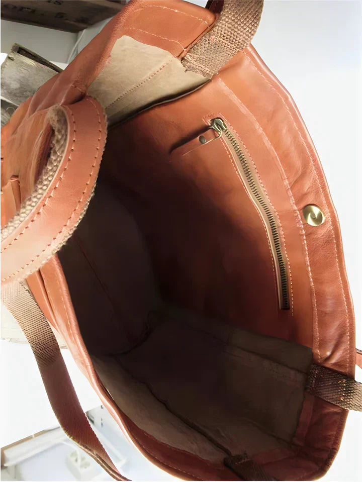 Joan | Classic Leather Tote