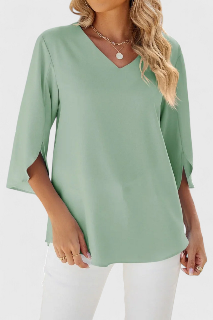 Tabitha Casual Blouse with a Comfortable Line and Elegant Style