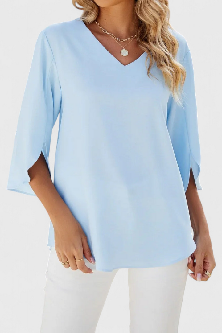 Tabitha Casual Blouse with a Comfortable Line and Elegant Style