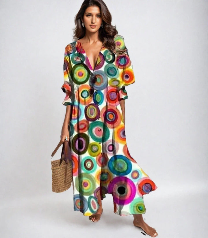 Amelia | Boho Maxi Dress