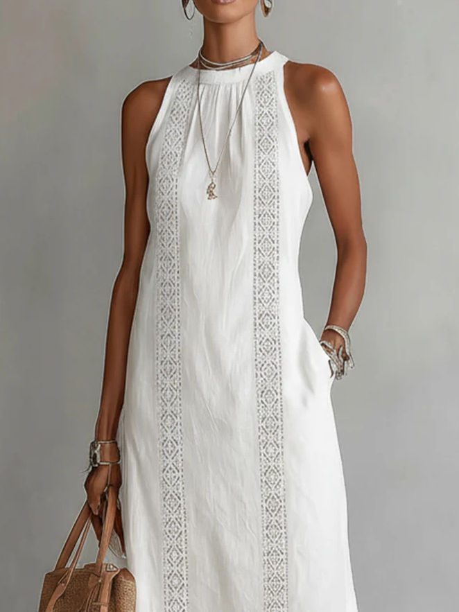 Julie | Elegant Linen Dress