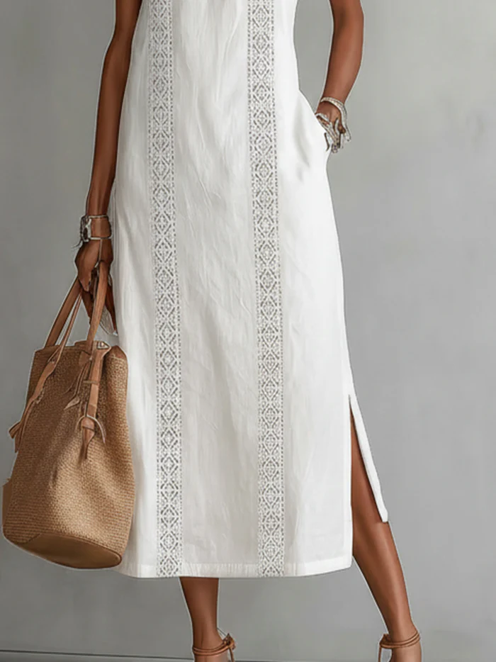 Julie | Elegant Linen Dress