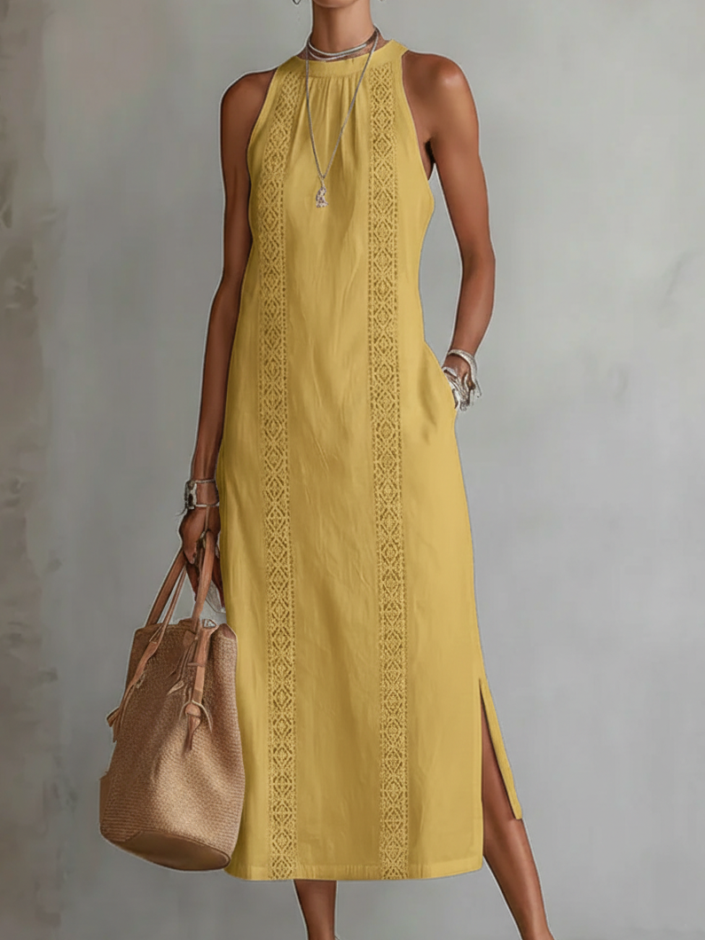 Julie | Elegant Linen Dress