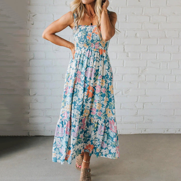 Selena | Floral Maxi Dress