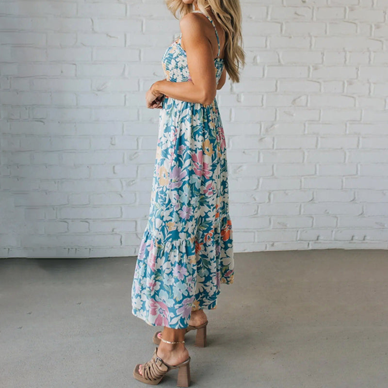 Selena | Floral Maxi Dress
