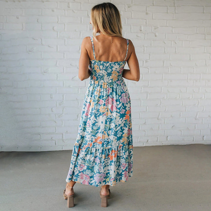 Selena | Floral Maxi Dress