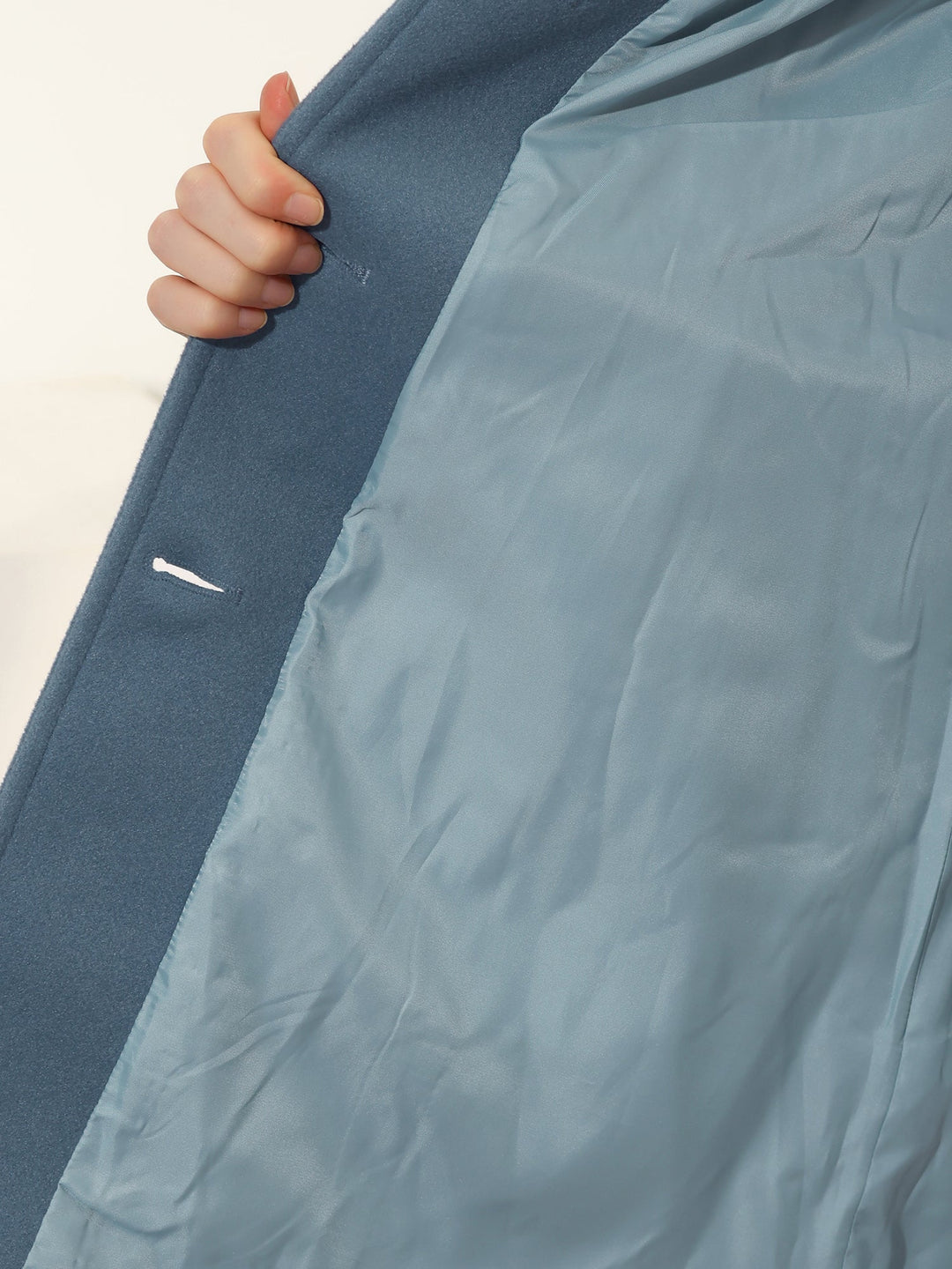 Rosalie – Fit and Flare Button-Front Coat