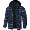 Kobe – Plaid Winter Jacket with Zipper
